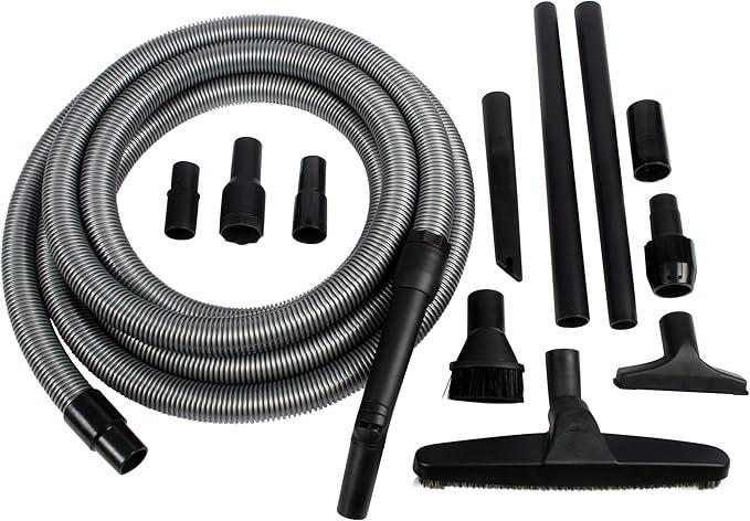 Upright and Canister Vacuum Extension Hose and Attachment Kit
