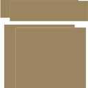 TBACW 2 Set (4pcs) 18''L X 15''W Directors Chair Canvas Replacement Covers Kit for Directors Chairs,Movie Chair Replacement Canvas Seat and Back Oxford Cloth Cover for Home -No Wooden Frame (Beige)