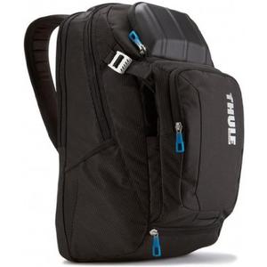 Thule Crossover 32L Backpack - 15inch MacBook Pro / 15.6inch PC/Tablet compatible - Crush proof sunglass/tech pocket - Travel backpack - Carry on sized backpack,Black