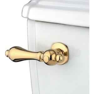 Kingston Brass KTAL32 Restoration Front Mount Toilet Tank Lever, Left/Right Installation in Polished Brass
