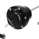 Adjustable Billet Wastegate Actuator 5"~6" Arm compatible with Dodge Cummins 6BTA w/Holset HX35 HX35W Turbo (Pressure 30 psi)