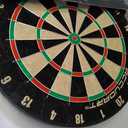 Accudart Classic Bristle Dartboard Official 18 x 1.5 Sisal Board, SelfHealing Fibers, StapleFree Bullseye, Reduced BounceOuts Ideal for SteelTip Darts