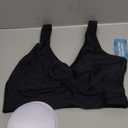 Bikini Tops for Women Tankini Tops Cropped Knot Twist Cut Out Adjustable Swimsuit Top Beach Bathing Suit Top Only (Large, Black)