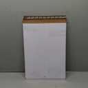 JAM PAPER Stay-Flat Photo Mailer Envelopes with Peel & Seal Closure - 17 x 21 - White - 6 Rigid Mailers/Pack