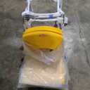 Sidanli Yellow Stacking Chairs-Set of 4