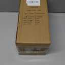 QIYVLOS Toothbrush Holders with Sliding Lid, Rotating 3 Slots Bathroom Organizer Countertop, Tooth Brush Toothpaste Holder Bathroom Counter Stand Sink Organizer Caddy for Vanity Makeup Brushes Holder (White+Transparent Black)