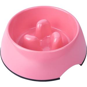 Super Design Slow Feeder Dog Bowl, 3 Cup, Non-Slip, Heat-Resistant, Sturdy, Dishwasher Safe, Suitable for Large Dogs