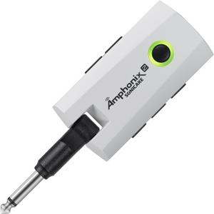 SONICAKE Guitar Headphone Amp - 50 Factory Presets, 9 Effect Modules, BT Connection, App Control, USB Audio Recording, Portable Guitar Amplifier for Home Practice & Performance, Amphonix 2 QAP-50