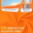 Boys Toddler Long Sleeve Rash Guard UPF 50+ Sun Shirt Kids UV Protection Swim Shirt Relaxed Fit Athletic Top (Orange) size 4T