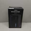 UBBO 95oz Dehumidifiers for Home, 1000 Sq.Ft Dehumidifier with Drain Hose - Auto Shut Off, Timer, Sleep Mode & Drain Hose - 7 Color Light for Bedroom, Bathroom, RV - Black Gold