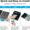 Mothca 2 Pack Matte Glass Screen Protector for iPad Pro 12.9-inch 6th/5th/4th/3rd Generation (2022/2021/2020/2018) with Quick Installation Tray, Anti-Glare & Anti-Fingerprint Tempered Glass