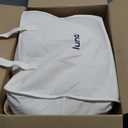 Luna Luxe Cotton Weighted Blankets for Kids & Adults - Soft Blanket Back to School Dorm Room Essentials - 100% Oeko-Tex All-Season Travel (Queen | 60" x 80" | 20 lbs, Dark Grey)