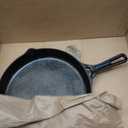 Greater Goods 12" Cast Iron Skillet, Smooth Surface, Nonstick-Like Release