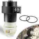 154844101 Dishwasher Circulation Pump Motor with Two New O-Ring Seals Fit for Frigidaire and Kenmore Dishwashers Replace 154828601,154795001,154793001,154700001,154719201.(Two Electrical Connector)