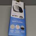 Seat Cushion for Office Chairs - Tailbone, Coccyx Pain Relief - Butt, Pressure & Sciatica Relief - Gaming, Wheelchair, Car & Desk Pillow, Black (Large)