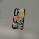 Case for Samsung Galaxy S23, Duty Shockproof Full Protection Hard Plastic Bumper Soft Silicone Protective Women Man Girls Case for Samsung Galaxy S23 -Aesthetic Collage Moon and Sun