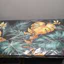 Green Gold Wall Decor Monstera deliciosa Wall Art for Living Room 24x48Inch