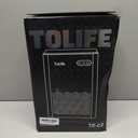 ToLife Dehumidifier for Home, 1000 Sq.ft Dehumidifiers for Basement Bedroom Bathroom with 95 OZ Water Tank, Auto Shut Off 7 Colors LED Light, Black