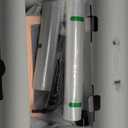 Black Stainless Steel Food Vacuum Sealer, VACAPEX Deluxe Vacuum Sealer Machine with 11" Double Heat Seal and Automatic One-Touch System, Bags Storage & Cutter, Easy-Lock Handle with 2 Bag Rolls