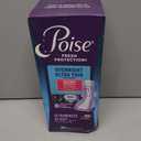 Poise Overnight Ultra Thin Incontinence & Postpartum Pads with Wings for Bladder Leaks, 8 Drop Extra Absorbent, Long Length, 20 Count