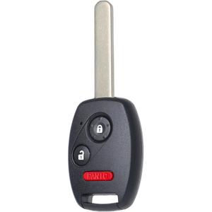 Key Fob Keyless Entry Fits for Honda CRV CRZ Fit Insight Accord Crosstour 2007 2008 2009 2010 2011 2012 2013 Remote Control Head Key Replacement MLBHLIK-1T 35111-SWA-306 3 Button 46 Chip