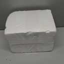 Gusto Nostro Marble Wine Chiller Bucket - 750ml Wine Bottle Cooler and Champagne Chiller for Party, Kitchen, Bar Cart Decor to Chill & Keep Bottles Cold with Unique Wine Lovers Gift Box (White)