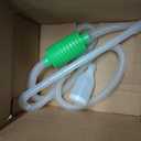 Luigi's Fish Tank Cleaner - Turtle Tank Accessories - Gravel Vacuum for Aquarium - Hand Siphon Hose to Remove and Change Water or Sand in Minutes - Aquarium Cleaning Tools