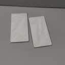 4PCS Stone Drying Trays for Bathroom Sink, Water Absorbing Stone Tray, Water Absorbent Diatomaceous Earth Tray and Coaster, Diatomite Soap Dish, Drying Stones Soap Trays for Kitchen Counter (White 2stripes)