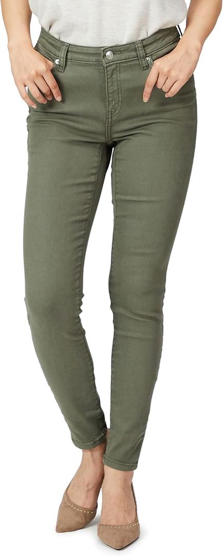 Amazon Essentials Skinny Jeans for Women (Stretchy) (2, Light Olive)