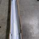 DIYHD 32X96in Glass Accordion Door with Latch&Handle, Double-Layer Thickened PVC Folding Interior Door with Frosted Acrylic - Blocks Views, Lets Light In, Easy Install for Closet, Utility&Room Divider