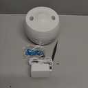 Ultrasonic Retainer Cleaner Machine, Cleaning Pod for Jewelry Cleaner, Dentures, Mouth Guards, Rings, Earrings, Glasses- 200ML 45kHz One-Touch 5-Minute Deep Clean (White)