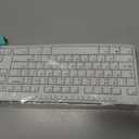 Logitech MK270 Full Size Wireless Keyboard and Mouse Combo - Off White
