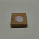 Jemay Smoke Detector, Photoelectric Smoke Alarm with 9V Backup Battery, Hardwired Interconnected Smoke Detector, Fire Alarm with Test/Silence Button for Home, 1 Pack