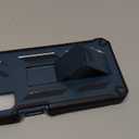 SOiOS for Samsung Galaxy A13 5G Case: TPU Soft Shock Proof Protection | Matte Textured Design Shell - Heavy Duty Military Grade Rugged Cell Phone Protective Cover with Kickstand for A13 5G (Blue)