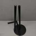 Toilet Paper Holder Stand, Toilet Paper Stand Black, Free Standing Toilet Paper Holder, Toilet Paper with Storage by Bathth