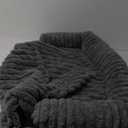 Wn's Day Luxurious Dog Couch Bed, Washable Calming Dog Couch Cover, Removable Couch Protector for Dogs, Waterproof Sofa Bed, Pet Bed Mats for Couch, Pet Couch Covers for Sofa(Grey, L) (Large(41*37*6 In))