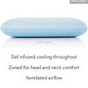 Z ZONED GEL DOUGH Gel-Infused Memory Foam Bed Pillow - Queen - High Loft