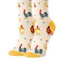 Crazy Lady Socks - Animal Lover Gifts, Silly Crazy Socks for Women Teen Girls