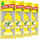 LITTLE TREES Car Air Freshener | Hanging Tree Provides Long Lasting Scent for Auto and Home | 24 Air Fresheners |Vanillaroma