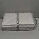 Joisyoya Waterproof Electrical Junction Box Outdoor, IP67 Plastic Weatherproof Electrical Enclosure for WiFi Electronics, with Aluminum DIN Rail, Mounting Plate, Wall Brackets (8.7''x6.7''x4.3), Pack 2