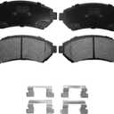 PM Auto Front Brake Pads Replacement For 1998-2003 Oldsmobile Aurora Base, Set of 4 Ceramic Brakes Pads
