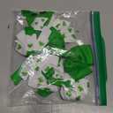 St.Patrick's Day Hair Bows Clips Shamrock Hair Bows Clips Irish Green Shamrock Clover Hairpin Grosgrain Ribbon Hair Bows Alligator Clips St Patrick Day Hair Accessories for Kids Babies Toddlers (C)