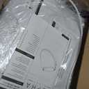 ALPHA BIDET JX2 Elongated Bidet Toilet Seat, White, Endless Warm Water, *NEW* Bowl Mist, LED Light, Quiet Operation, Wireless Remote, Stainless Steel Nozzle, Sittable Lid