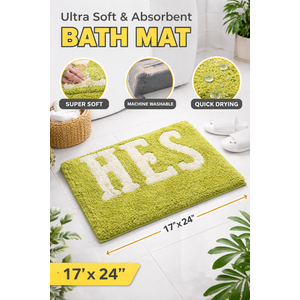 Home Wear Ultra Soft Bath Mat 17x24inch