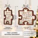 Thank You Ornament 2025 - Unique Appreciation Gifts for Coworkers, Christmas Ornaments for Nurses, Elegant Birthday Gifts for Women Sisters Aunts, Thoughtful Retirement Gift for Teachers