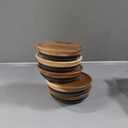 Ball Jar Lids, 5 Pack Ball Jar Wooden Storage Lids (Wide Mouth)