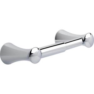 DELTA FAUCET D73850 Lahara Wall Mount Spring-Loaded Toilet Paper Holder Bath Hardware Accessory in Polished Chrome