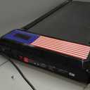 Walking Treadmill Pad with 0-5% Incline, 2.5HP Compact Under Desk Treadmill for Home Office, Quiet Small Walking Mat with App Sync, Remote Control, LED Display (Red and blue)