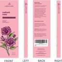 Calmveda Rose Incense Sticks, 80 Sticks - Charcoal Free, Handmade by Indian Artisans, Perfect Housewarming Gift, Promotes Love & Care