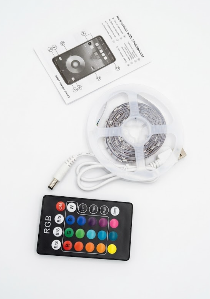 TV LED Backlight, 9.84ft LED Lights for 3245 Inch TV, RGB TV Backlight with Remote, Music Sync Bluetooth APP Control Strip Lights USB Powered for Bedroom Gaming Room Decor